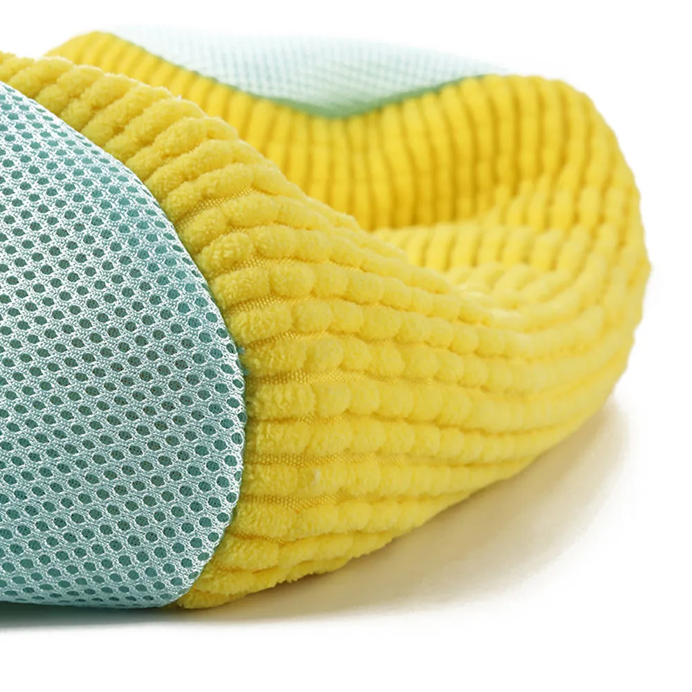 2Pcs Reusable Shoe Washing Bags for Washing Machine Laundry Shoe Bags Yellow