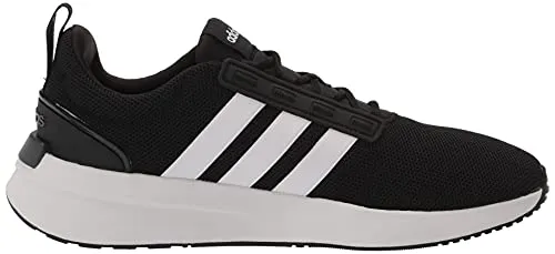 adidas Men's Racer TR21 Trail Running Shoe, Black/White/Core Black, 11