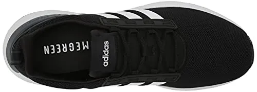 adidas Men's Racer TR21 Trail Running Shoe, Black/White/Core Black, 11