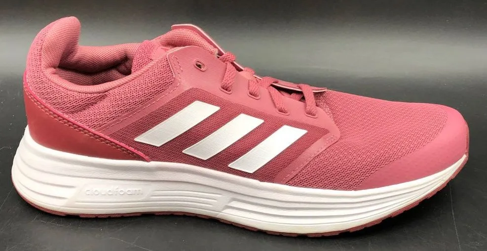 Adidas Women's Galaxy 5 Cloudfoam FW6124 Pink Running Shoes - Size 9