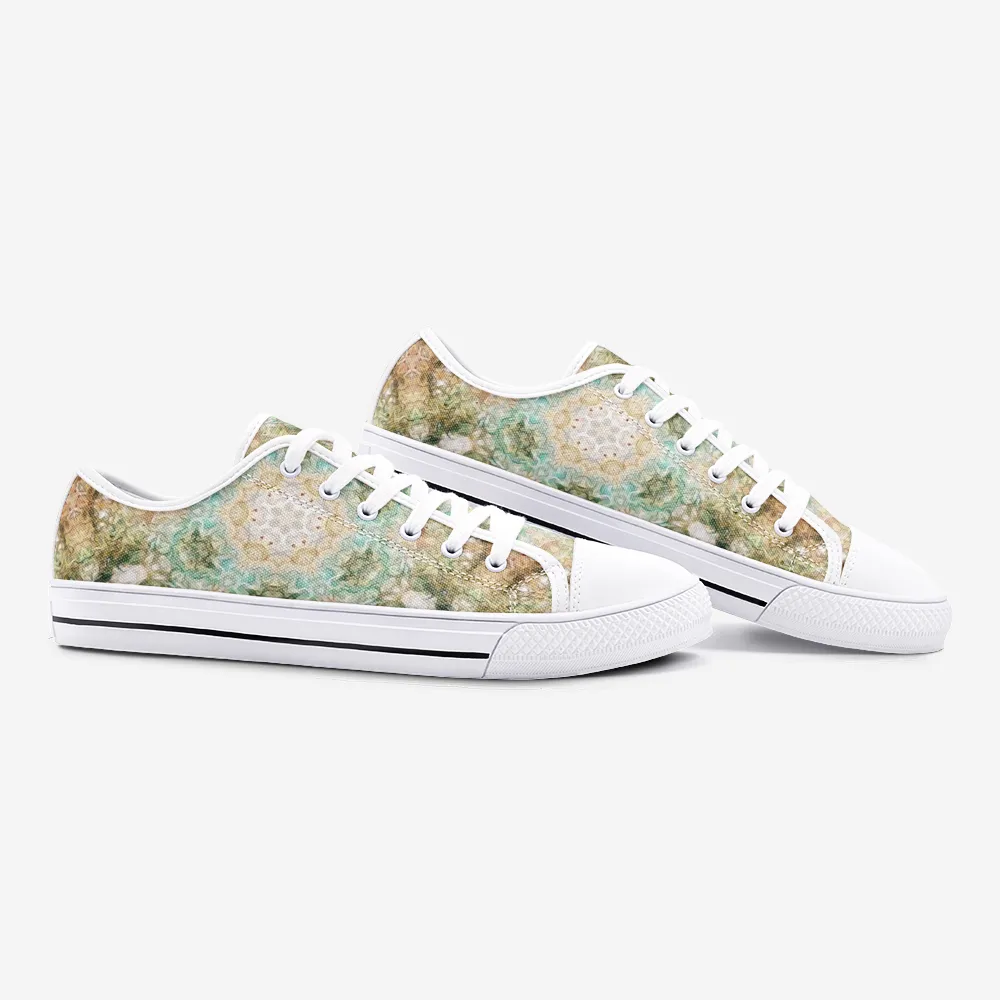 Amberwood Psychedelic Canvas Low-Tops