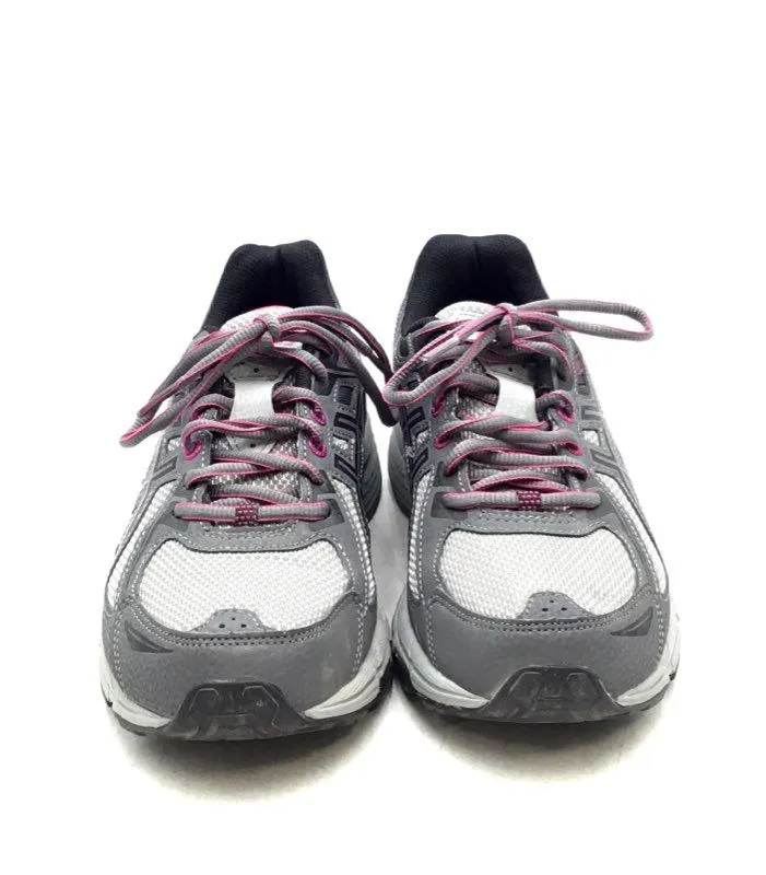 Asics Women's GEL-Venture 6 T7G6N Gray Low-Top Lace-Up Running Shoes - Size 9.5