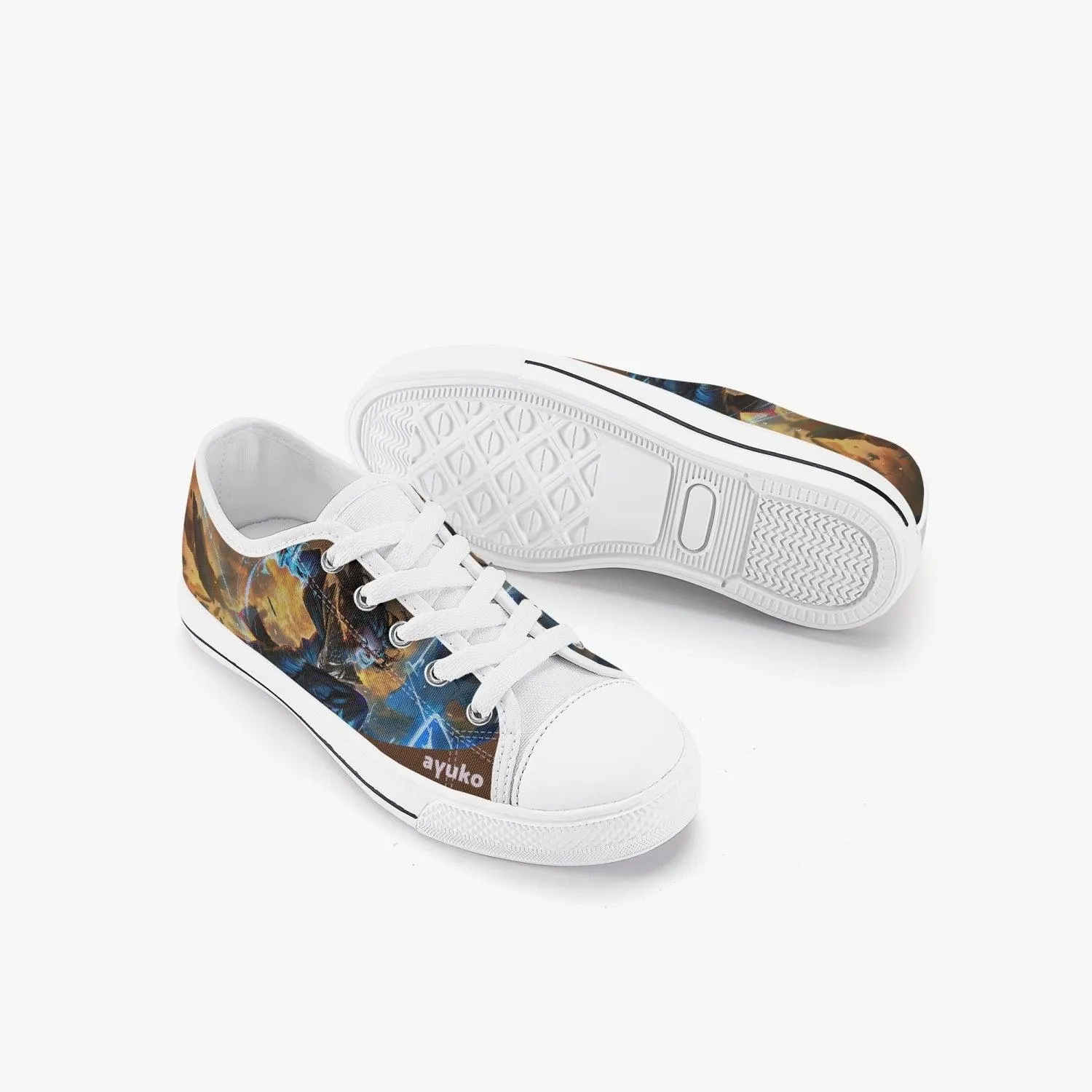 Avatar The Last Airbender Azula Kids A-Star Low Anime Shoes