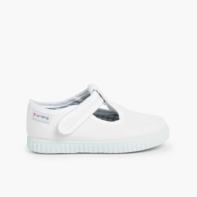 BOYS T-BAR LOOP FASTENERS SHOES