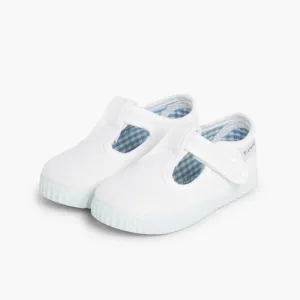 BOYS T-BAR LOOP FASTENERS SHOES