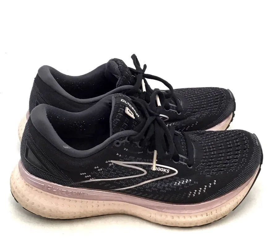 Brooks Women's Glycerin 19 1203431B074 Black Low-Top Running Shoes - Size 8