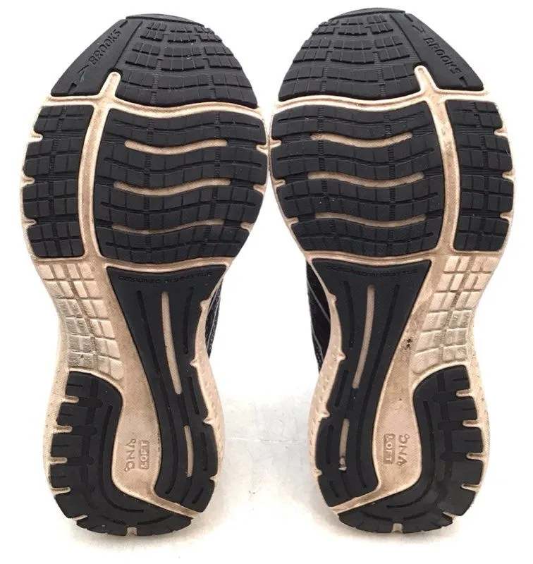 Brooks Women's Glycerin 19 1203431B074 Black Low-Top Running Shoes - Size 8