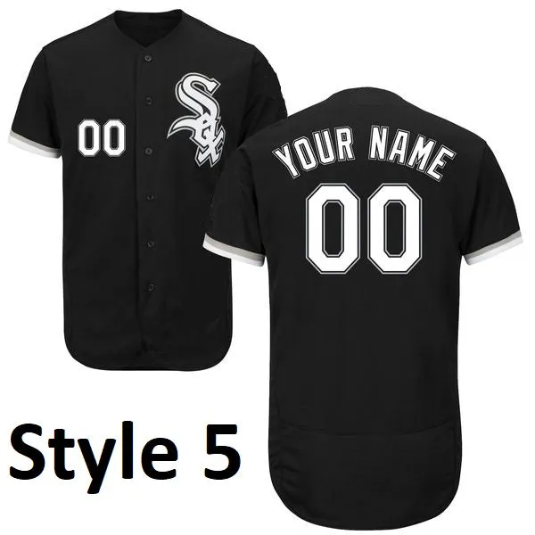 Chicago White Sox Customizable Pro Style Baseball Jersey - 6 Styles Available