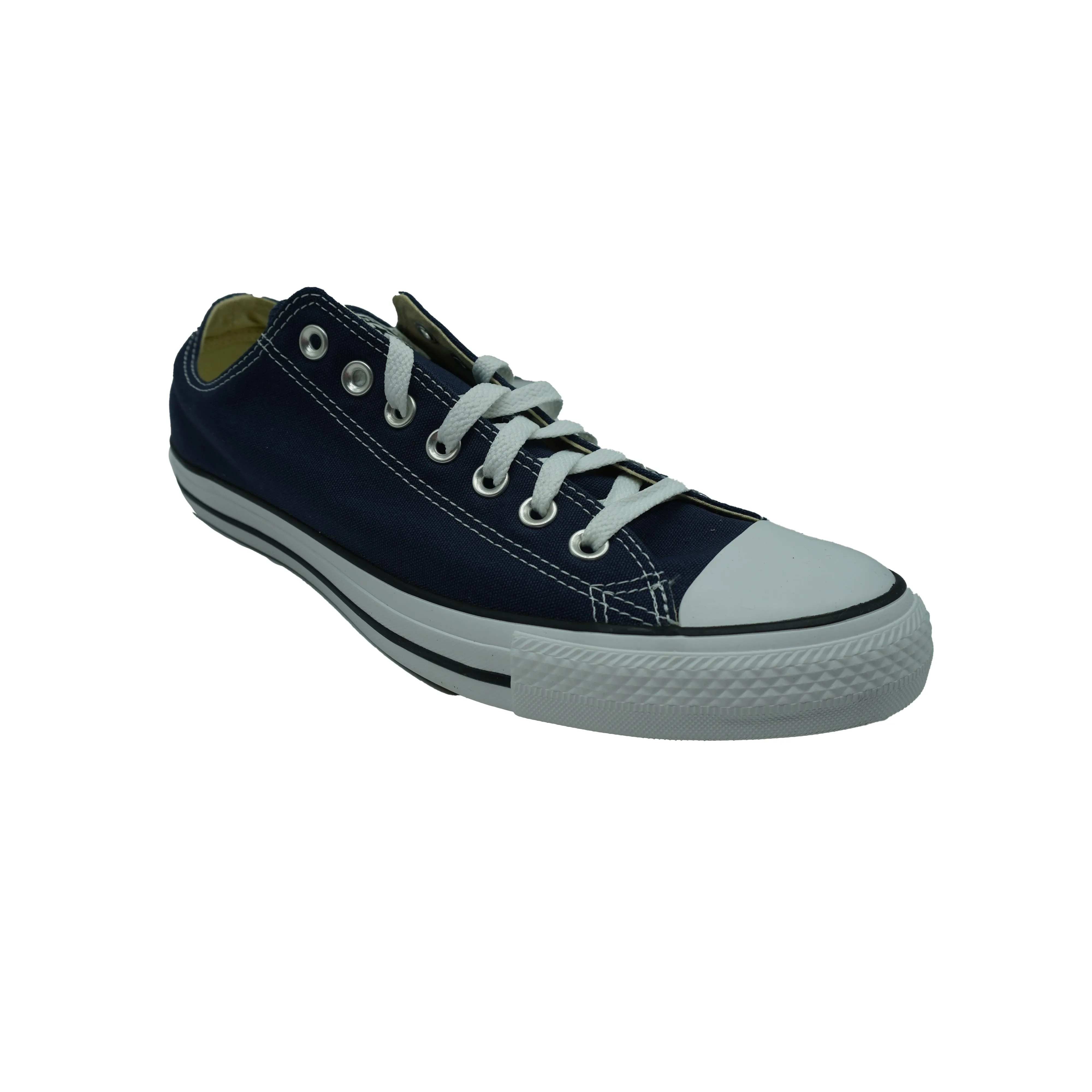 Converse Men's Chuck Taylor All Star Low Top Sneakers Navy Blue White Size 10