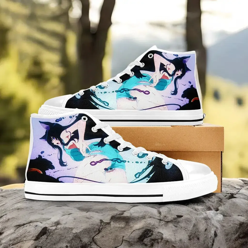 Delta The Eminence in Shadow Garden Shoes High Tops Sneakers for Kids and Adults