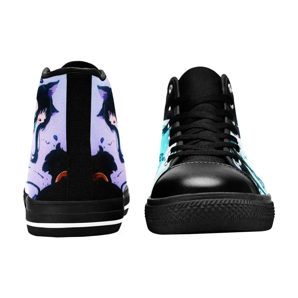 Delta The Eminence in Shadow Garden Shoes High Tops Sneakers for Kids and Adults