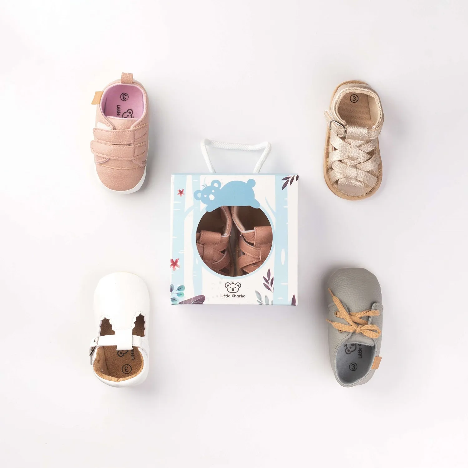 Eddie Soft Sole Shoes - Pink