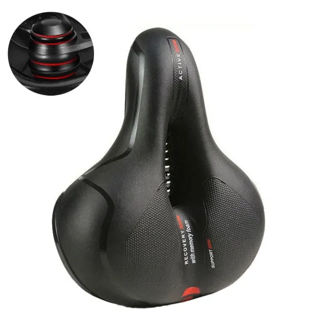 Extremely Soft Bicycle Saddle Seat Men Women
