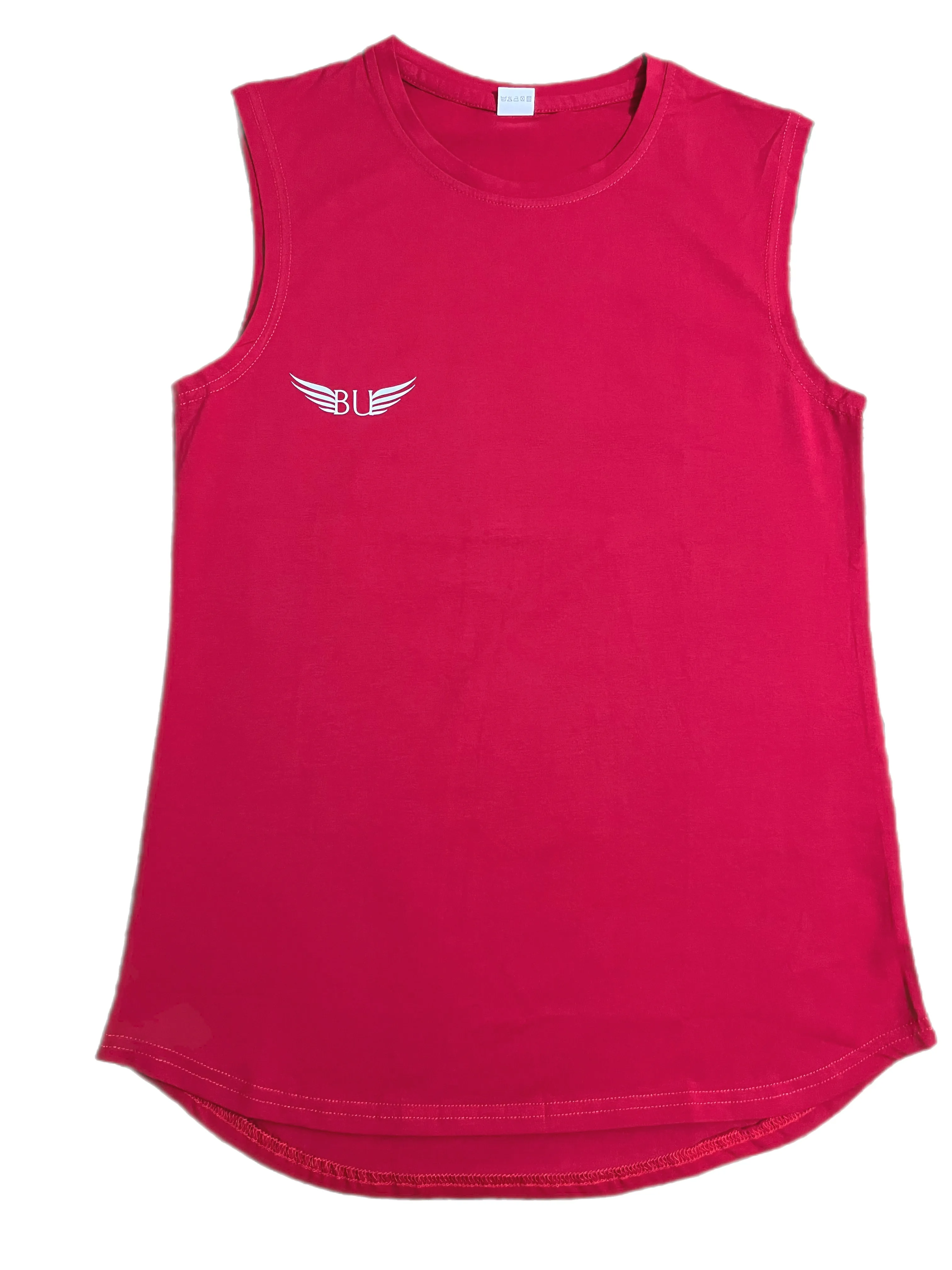 Fitted BU gym sleeveless shirt
