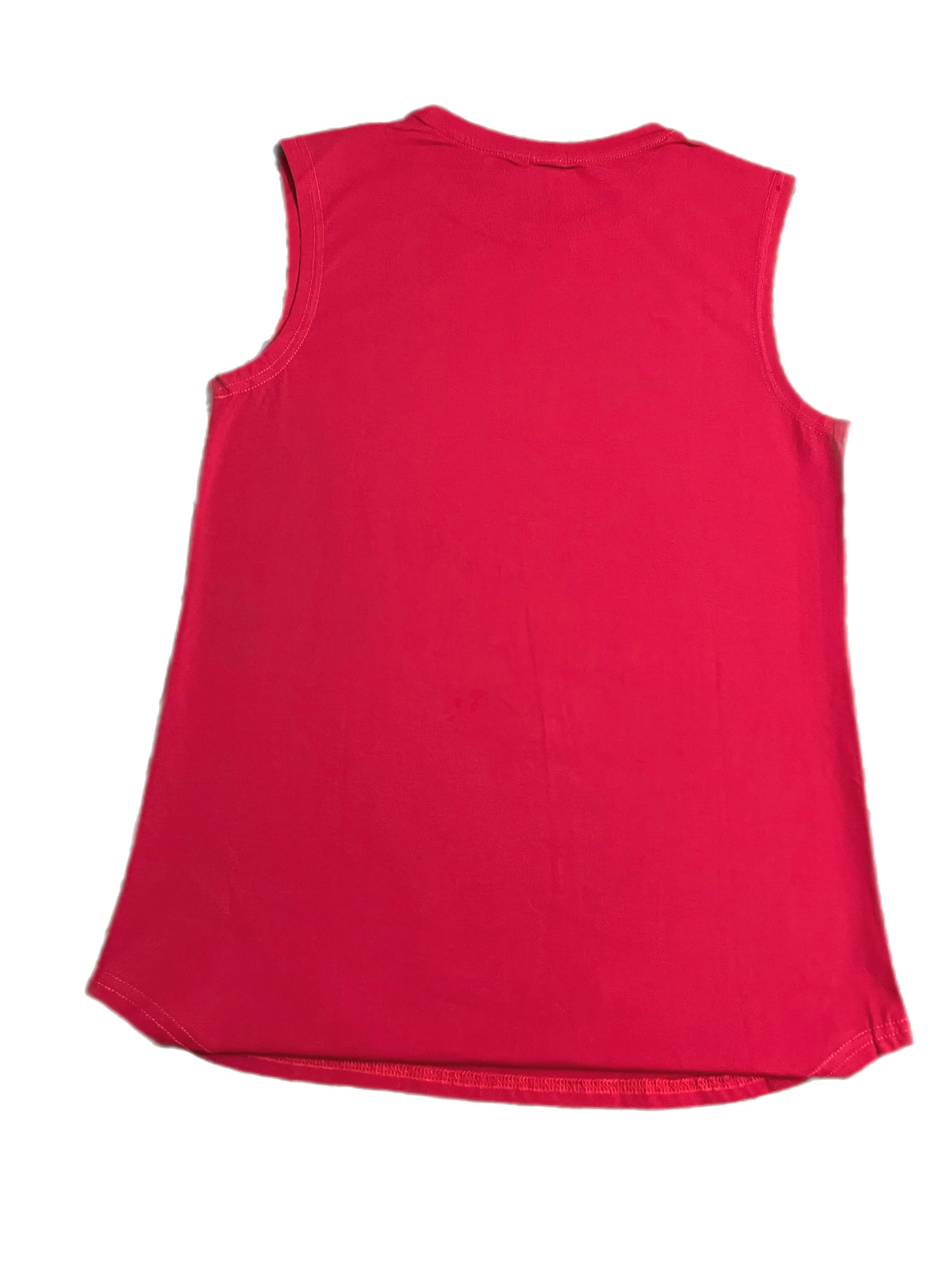 Fitted BU gym sleeveless shirt