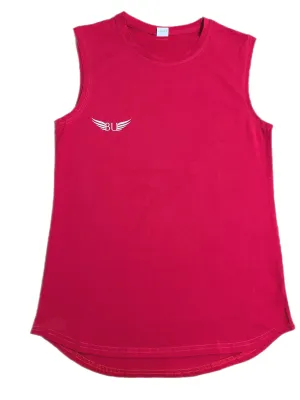 Fitted BU gym sleeveless shirt