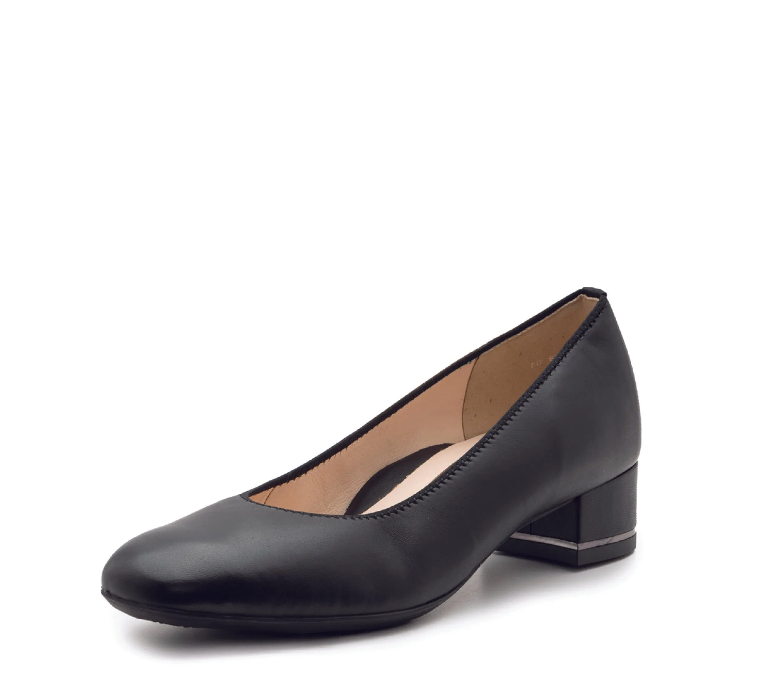 Gabrielle Women's Block Heel Pump 35mm - Black 01