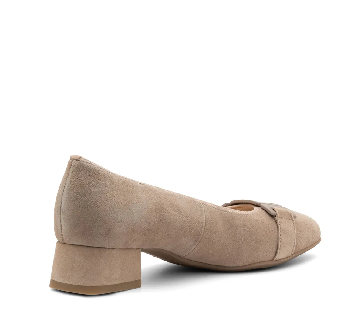 Gallant 2 Women's Chain Block Heel Pump 35mm - Sand 08