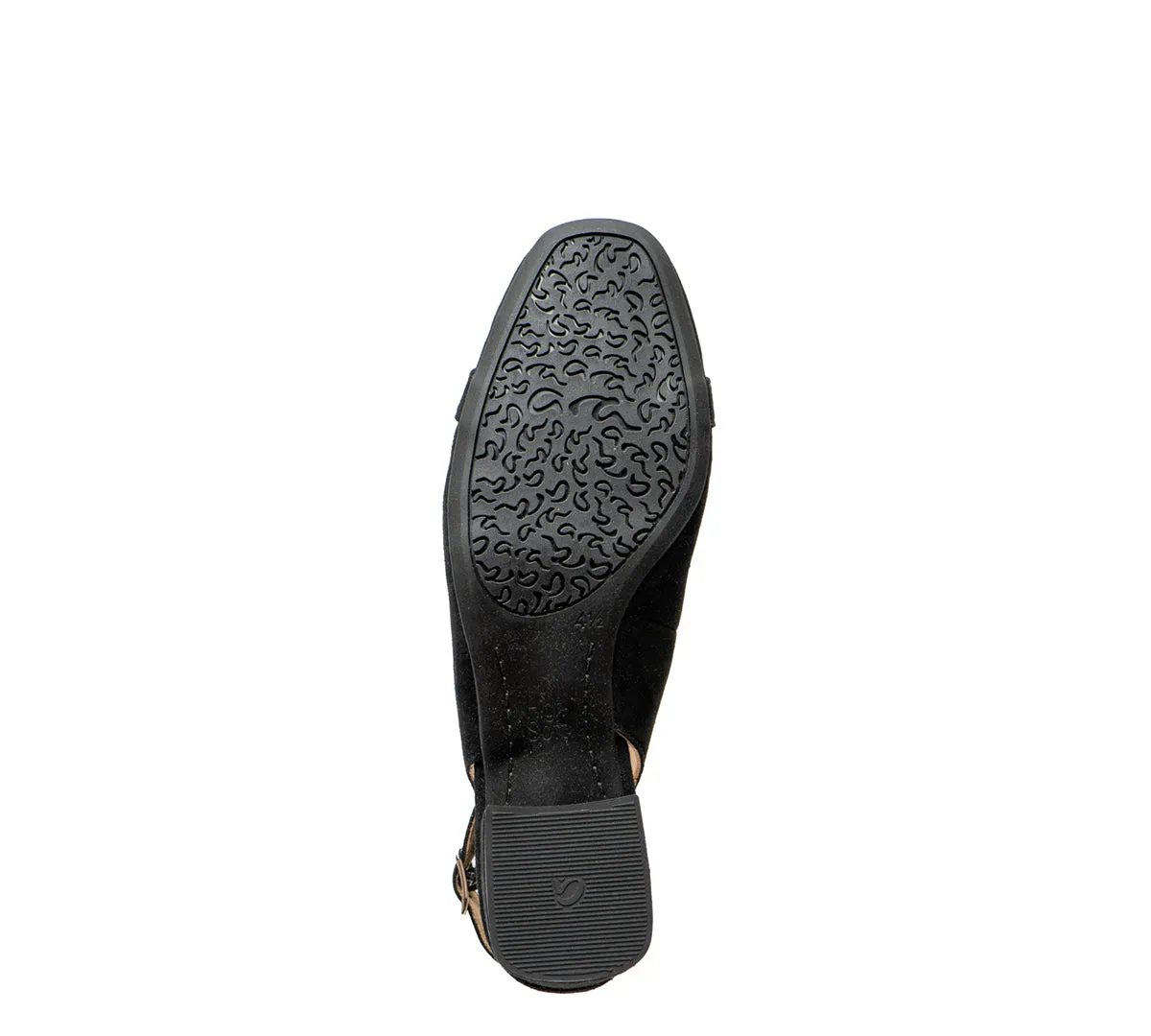 Gallant Sling 2 Women's Chain Block Heel Pump 35mm-Black 01