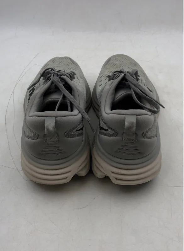 Hoka One One Men's Bondi 8 X-Wide 1127955 Gray Running Shoes - Size 11 EEEE