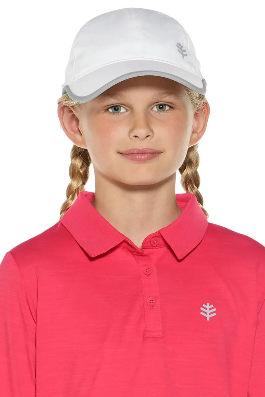 Kid's Lenny Sport Cap  |  White/Silver