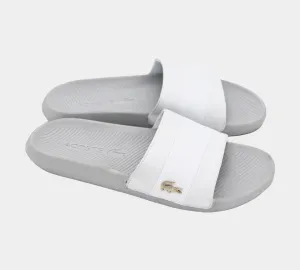 Lacoste SLIDE 120 3 US CMA 7-39CMA006121G WHT/WHT UK 6-11