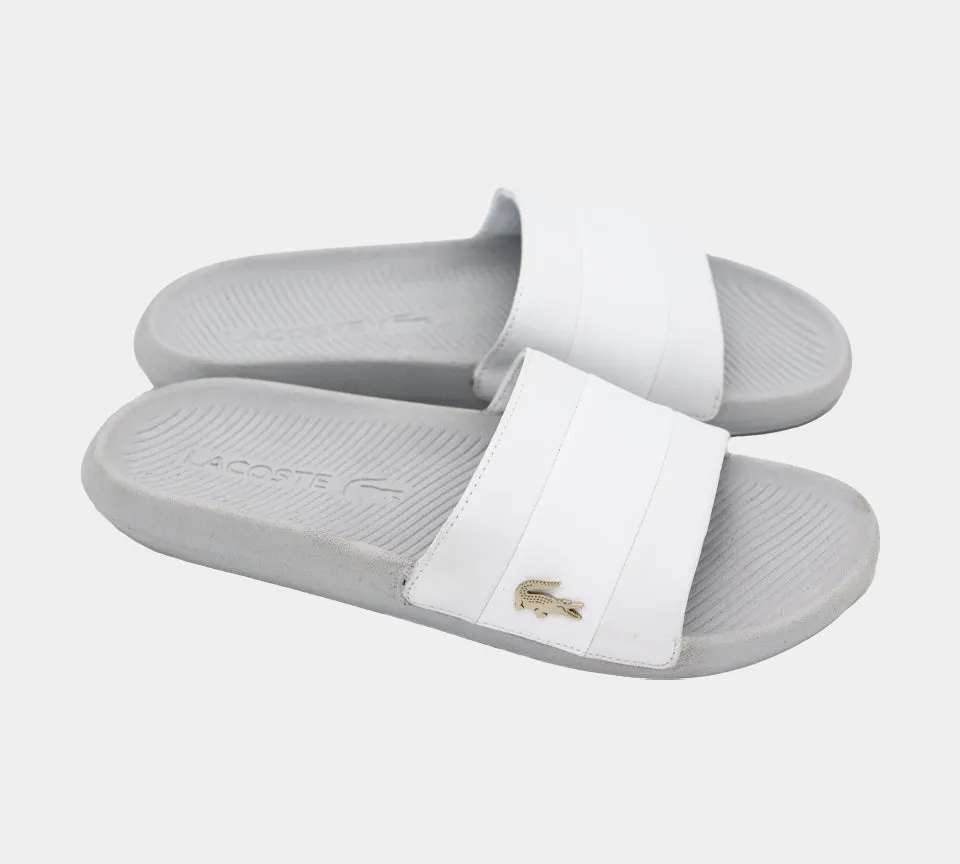 Lacoste SLIDE 120 3 US CMA 7-39CMA006121G WHT/WHT UK 6-11