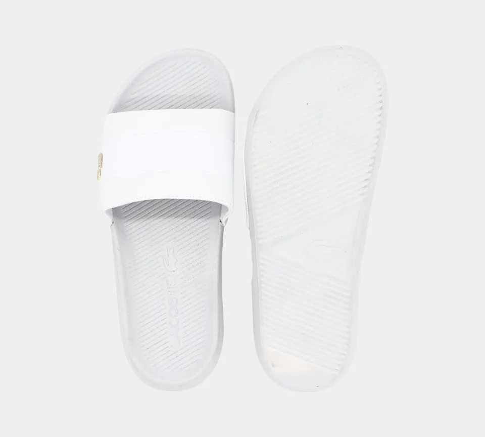 Lacoste SLIDE 120 3 US CMA 7-39CMA006121G WHT/WHT UK 6-11