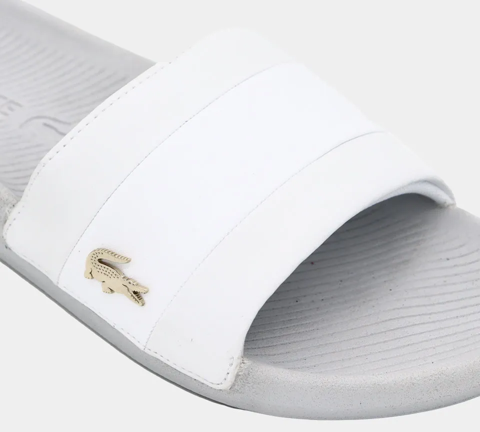 Lacoste SLIDE 120 3 US CMA 7-39CMA006121G WHT/WHT UK 6-11