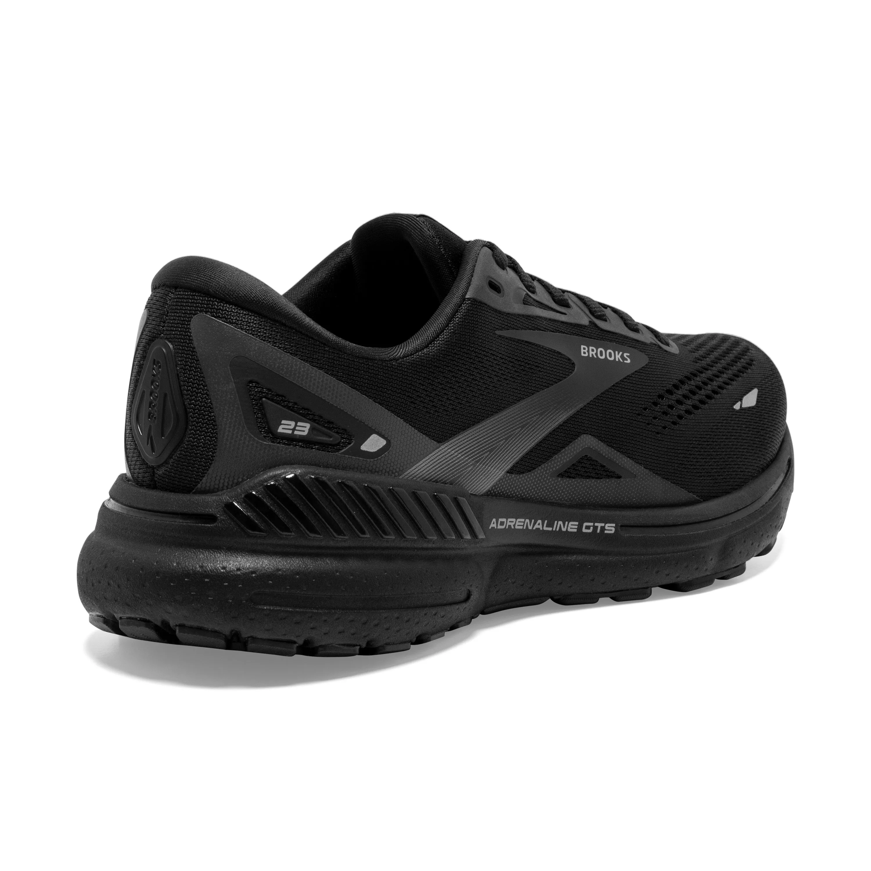 Men's Brooks Adrenaline GTS 23 1103912E020 Color: Black/Black/Ebony (WIDE WIDTH)