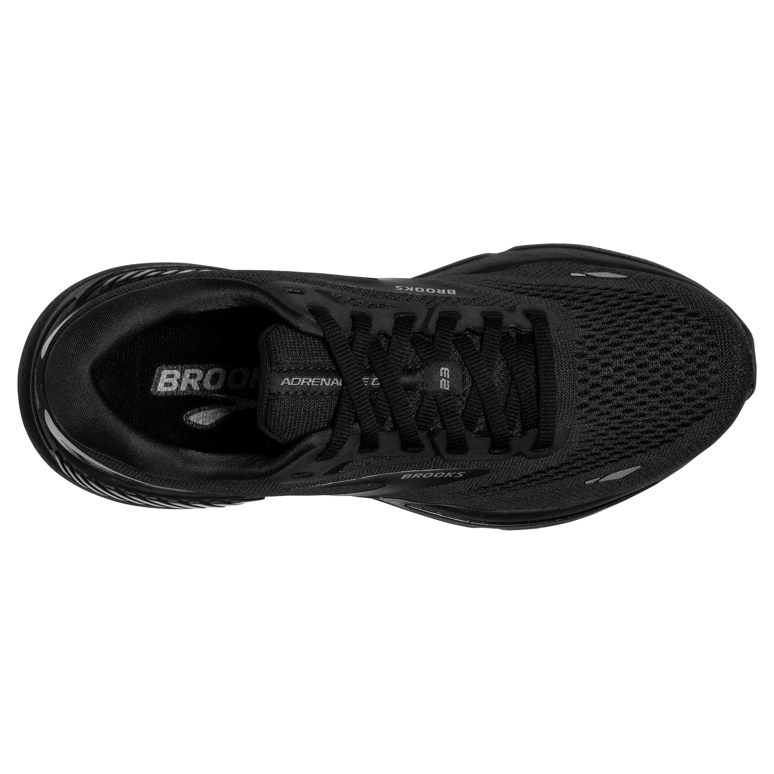Men's Brooks Adrenaline GTS 23 1103912E020 Color: Black/Black/Ebony (WIDE WIDTH)