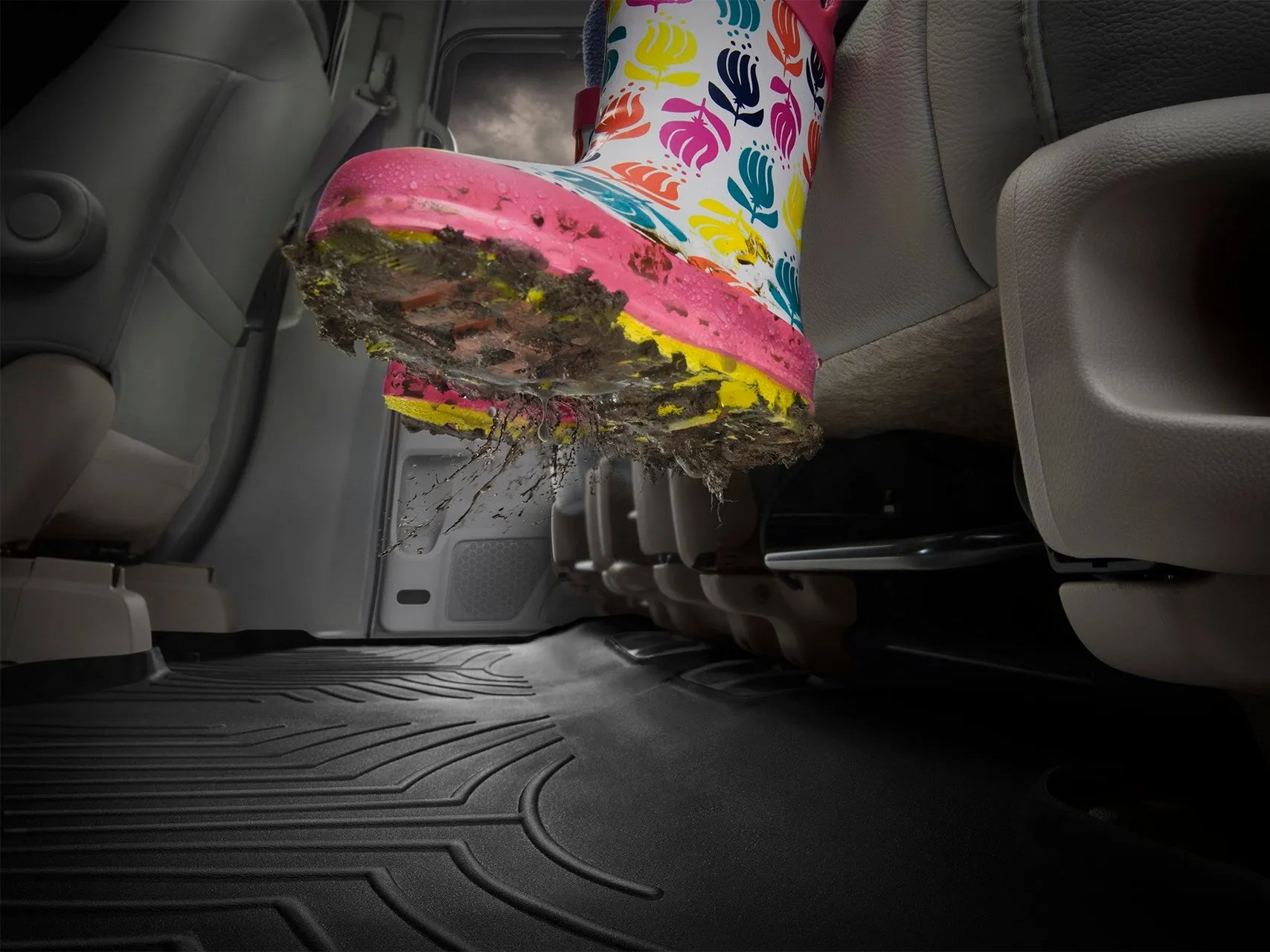 Nissan X-Trail Floor Mat Liner Fit Years 2014-22 from WeatherTech #4410221-446302