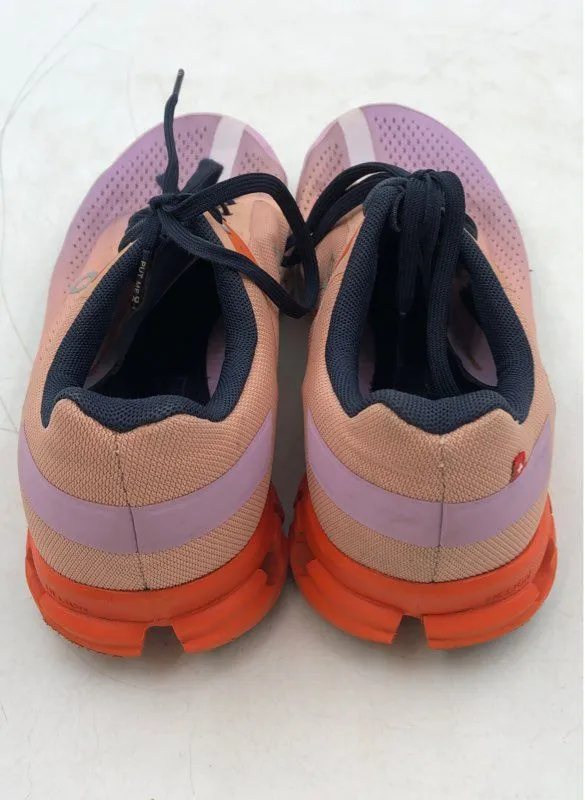 On Cloud Women's Flow 35.98686 Purple Peach Low-Top Running Shoes - Size 9