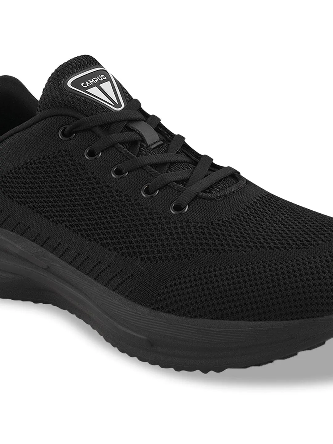 ORSUN Black Men's Sports Shoes