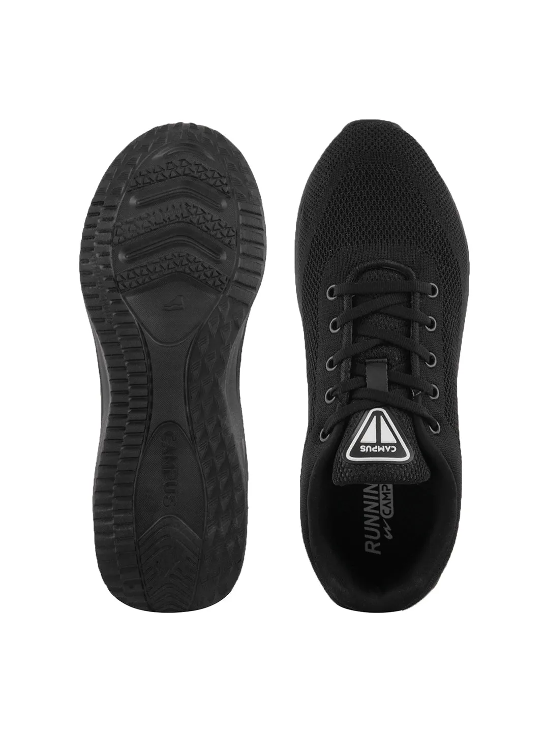 ORSUN Black Men's Sports Shoes
