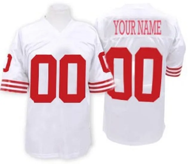 San Francisco 49ers Customizable Pro Style football Jersey