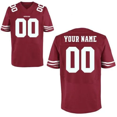 San Francisco 49ers Customizable Pro Style football Jersey