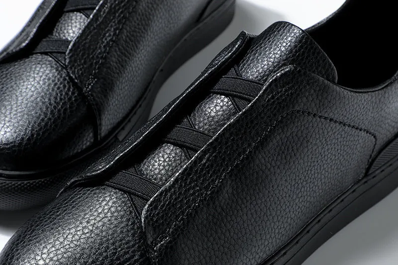 Soft Bottom Leather Shoes Soft Surface Casual