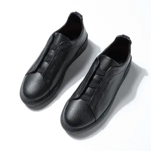 Soft Bottom Leather Shoes Soft Surface Casual