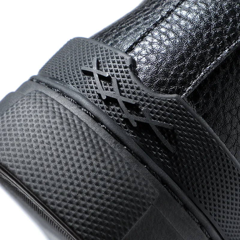 Soft Bottom Leather Shoes Soft Surface Casual