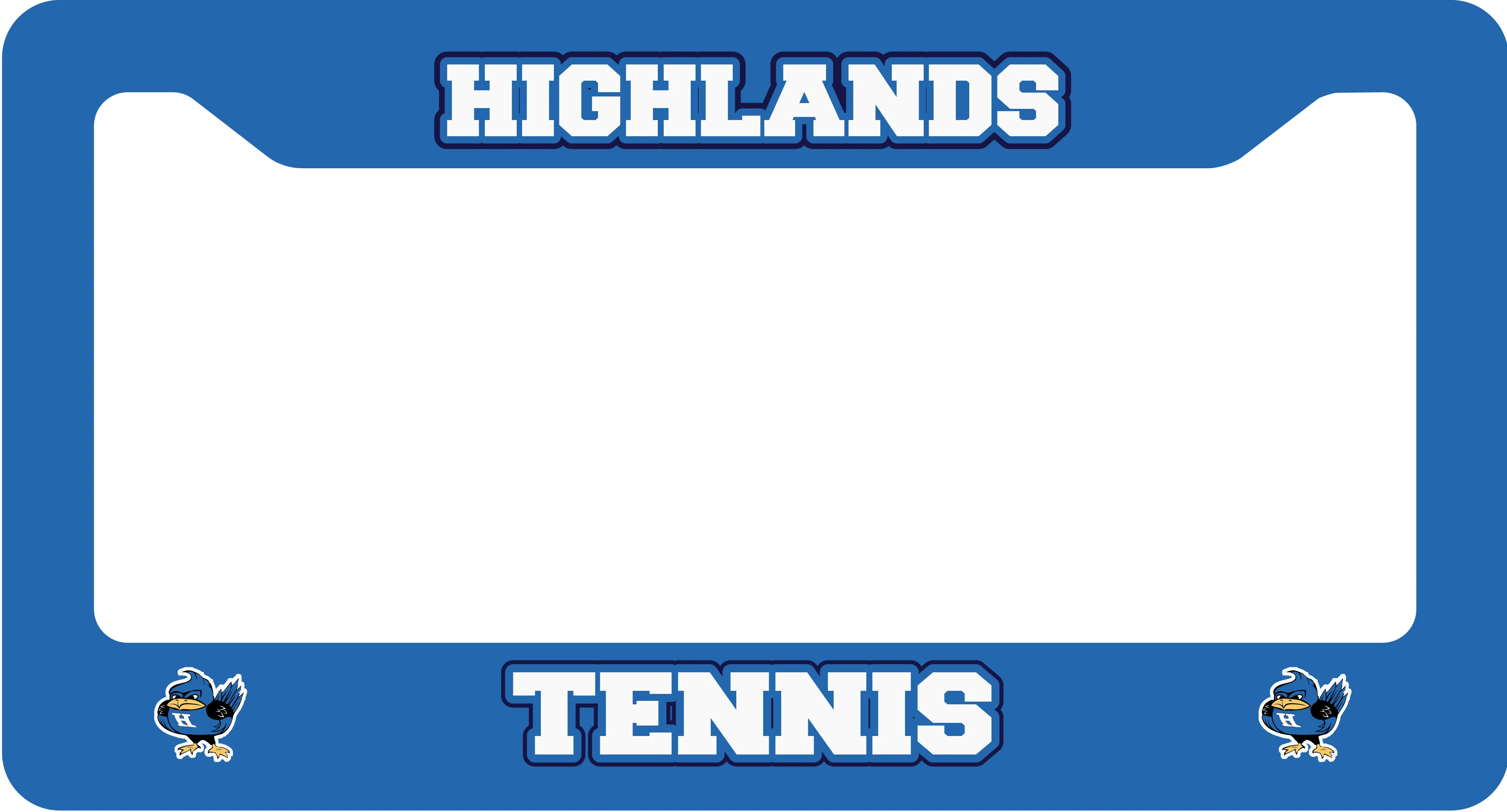 Spring Sports License Plate Surround