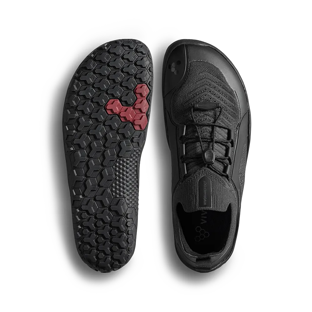 Vivobarefoot Primus Trail Knit FG Mens Obsidian