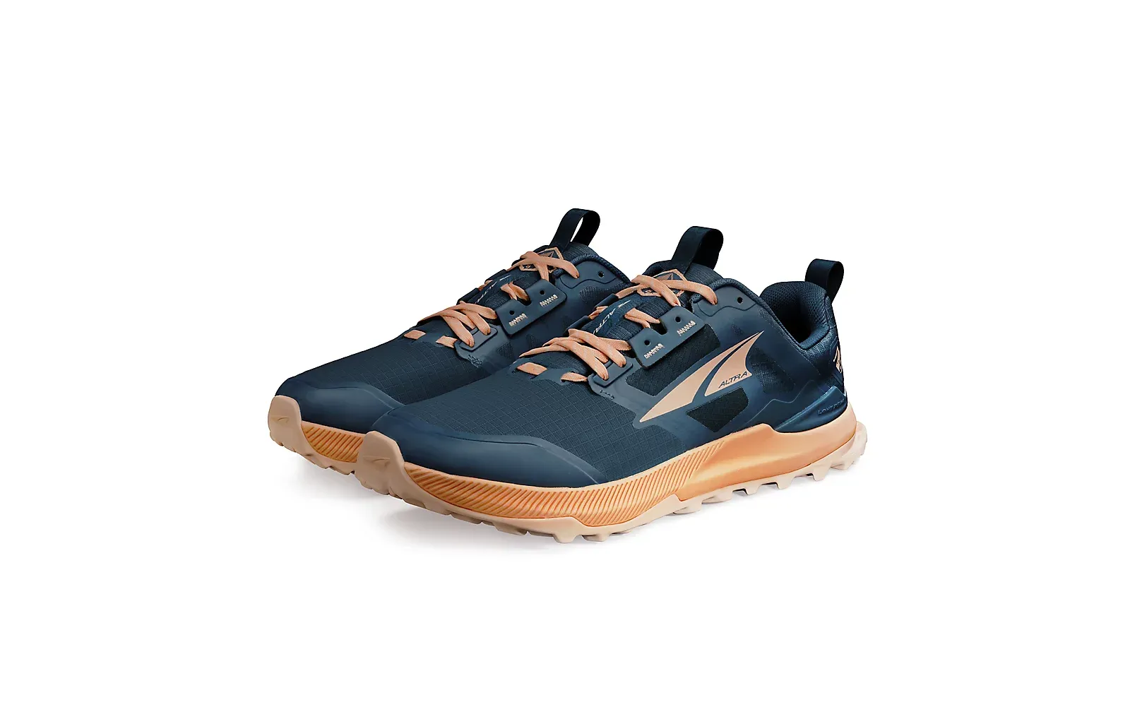 Women's Altra Lone Peak 8 Color: Navy/Coral