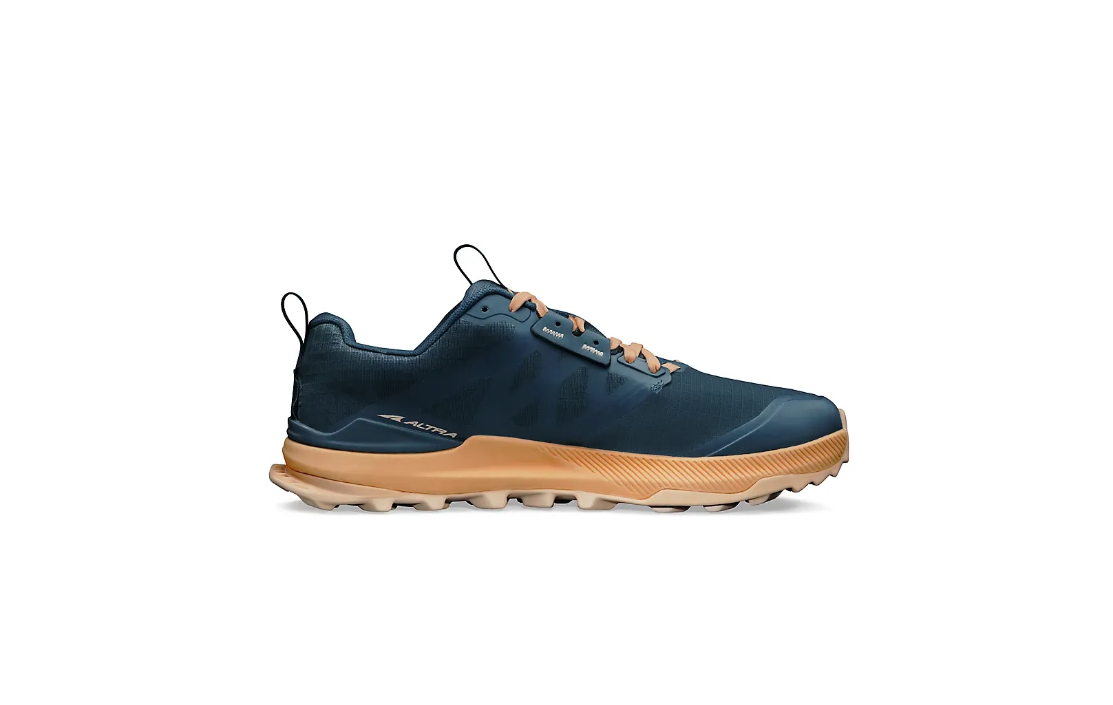 Women's Altra Lone Peak 8 Color: Navy/Coral