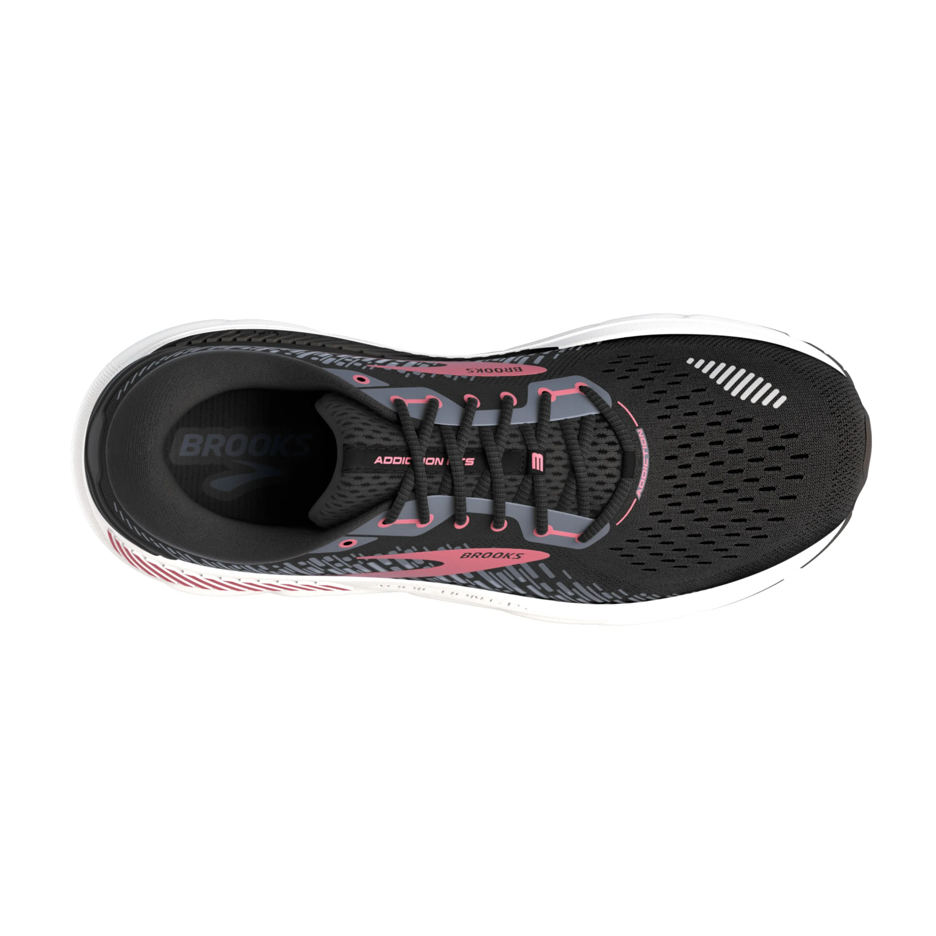 Women's Brooks Addiction GTS 15 Color: Black/Ebony/Mauvewood (NARROW WIDTH)