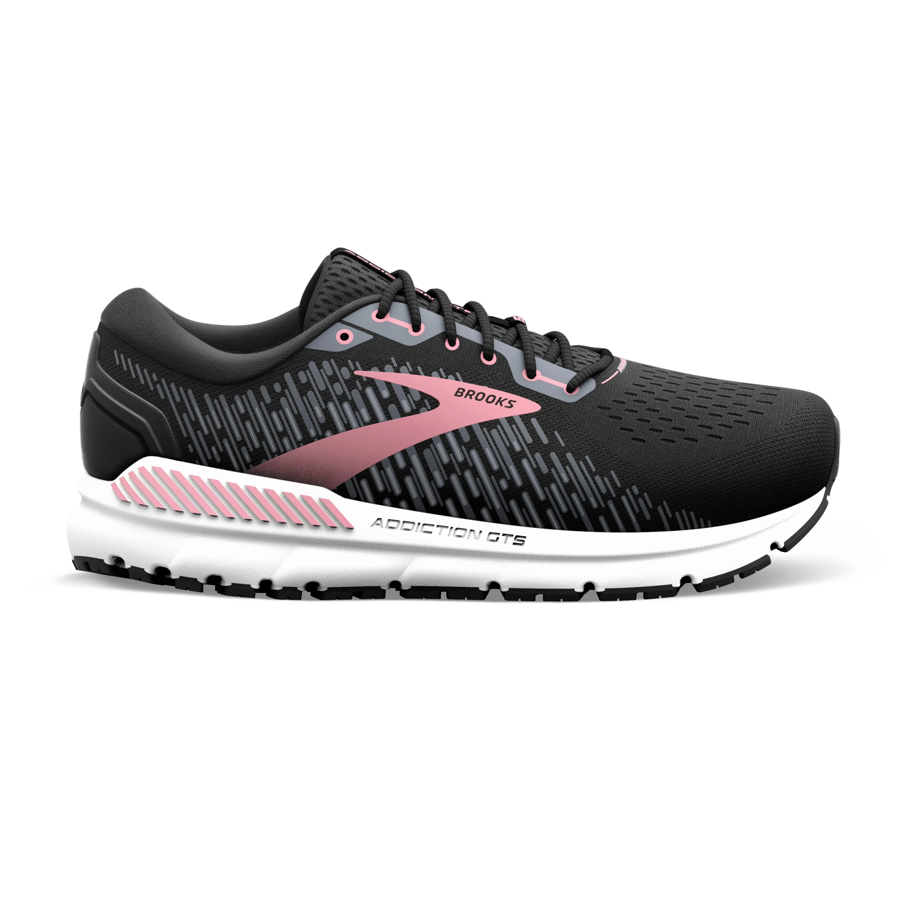 Women's Brooks Addiction GTS 15 Color: Black/Ebony/Mauvewood (NARROW WIDTH)