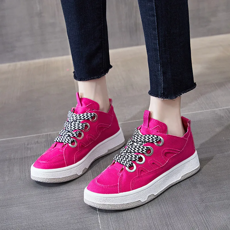 Women's Canvas Shoes Platform Casual Sports Women's Shoes