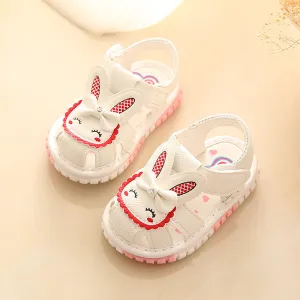 xiangtuibao  Summer Baby Shoes Sandals Princess Shoes Soft Bottom Toddler Shoes Children's Sandals Embroidered Baby Girl Shoes Baby Shoes 0-2 Years Old